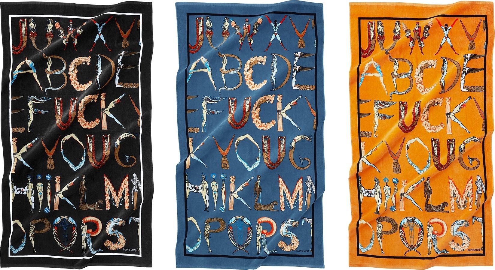 Alphabet Beach Towel